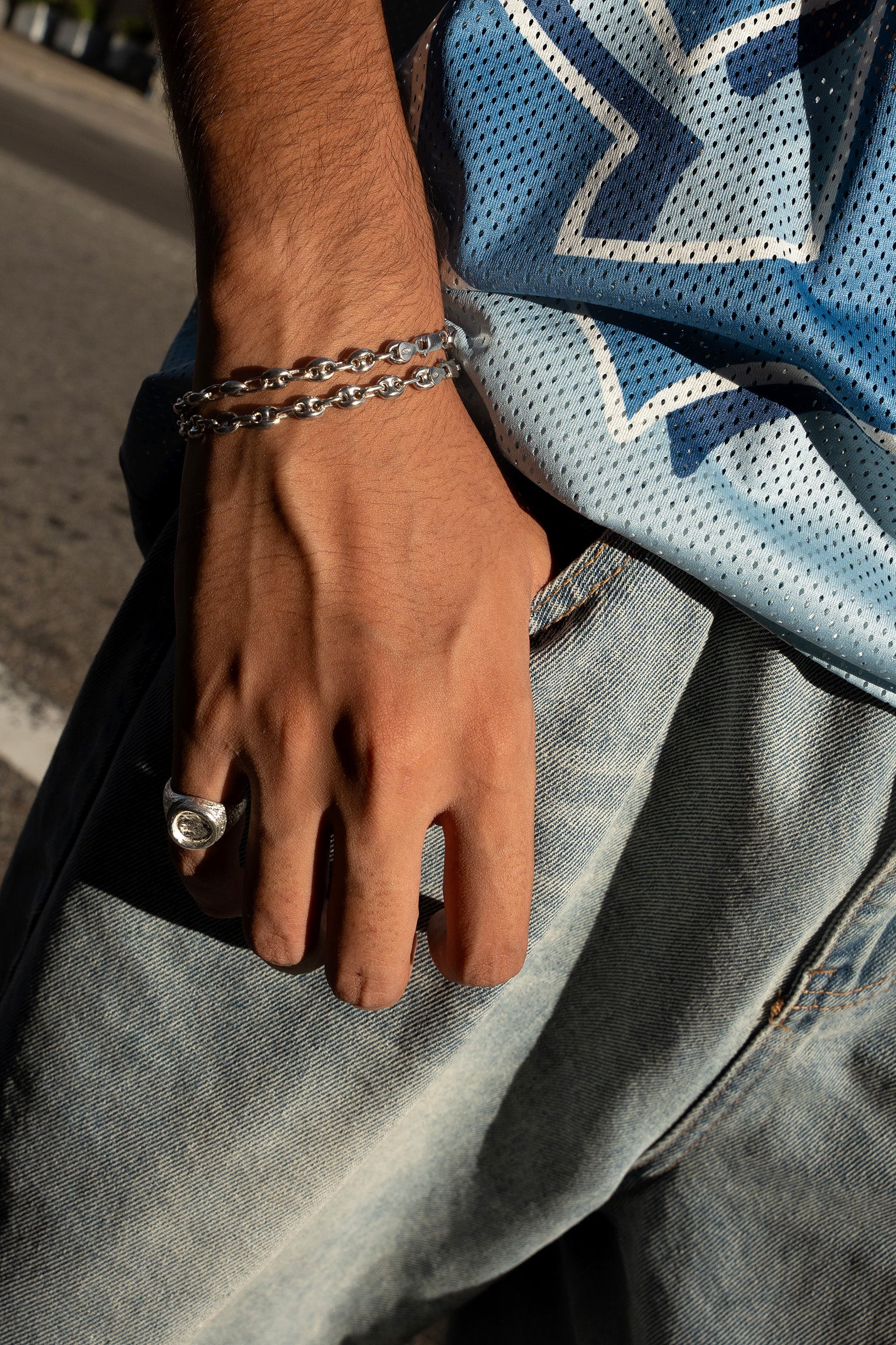 Mariner Puffed Bracelet